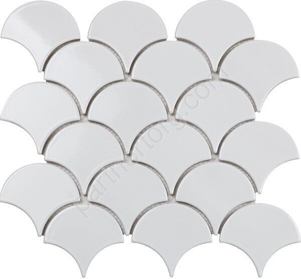 White Scales серая Orro Mosaic керамическая мозаика