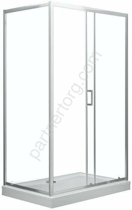 Aquanet SD-1200A 00209406, душевая дверь раздвижная 120х190 см, прозрачное стекло