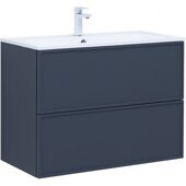 Арт 90 тумба маренго для ванной комнаты с раковиной-столешницей Арт 90 Aquanet