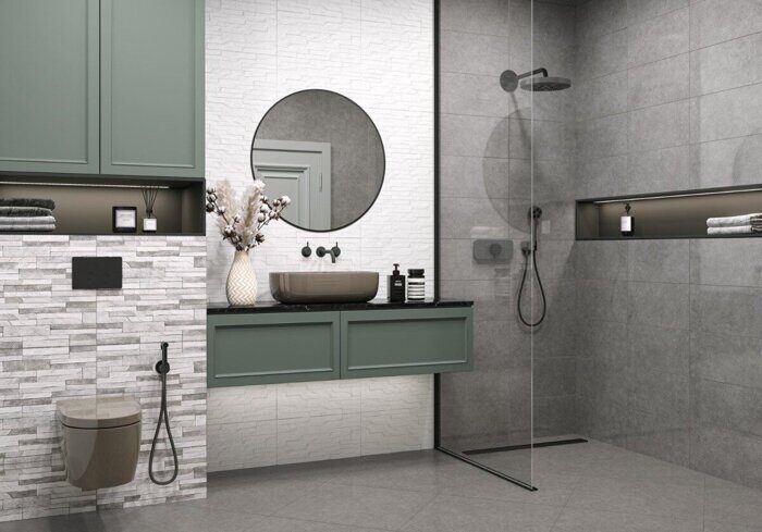 Berlin керамогранит темно-серый матовый 60х60см Alma Ceramica GFU04BLN70R