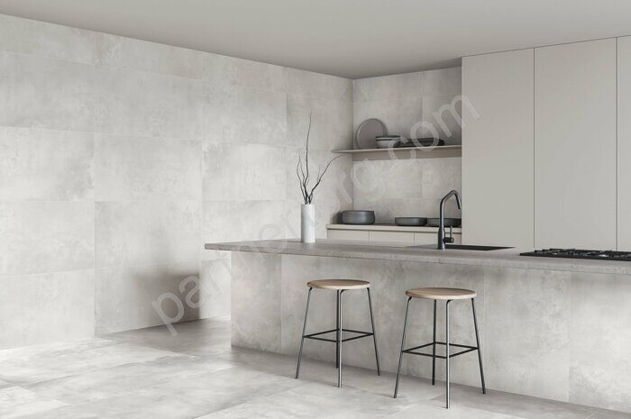 Vibe серый матовый керамогранит матовый Global Tile 60х120см