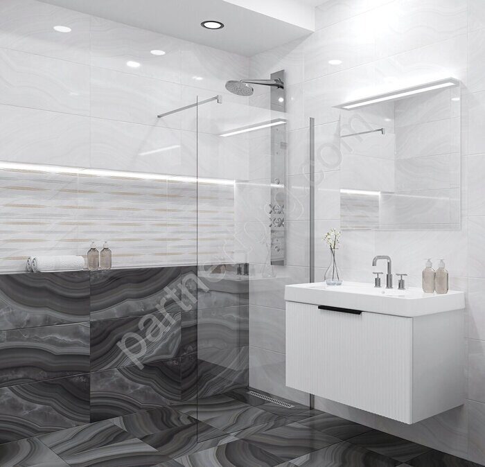 Acate Grey напольная плитка серая матовая 42х42см Azori