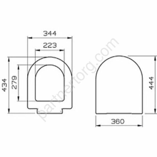 S50 крышка-сидение для унитаза с микролифтом 72-003-309 Vitra