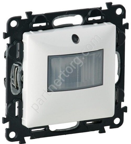 Legrand Valena Life датчик движения 180° 400Вт, с нейтралью, с лицевой панелью, цвет белый