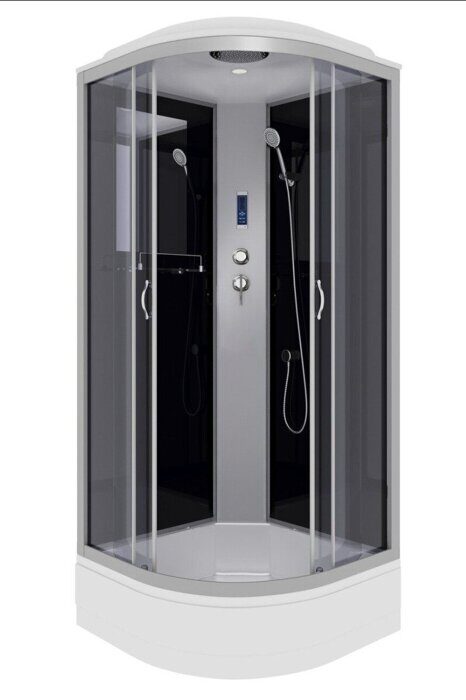 Niagara Classic NG-3501-14P душевая кабина 90х90х215см, тонированное стекло, средний поддон