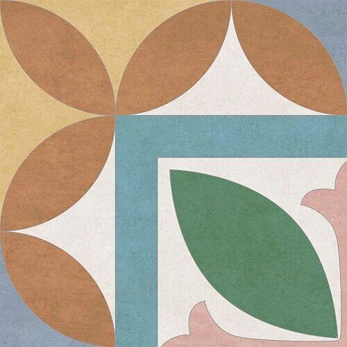 Unico GP2020DSA01 керамогранит матовый Пэчворк 20х20см New Trend