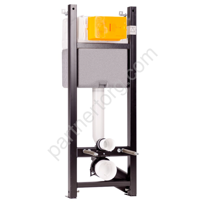 Инсталляция для подвесного унитаза узкая, 40см Oli Expert Total Black