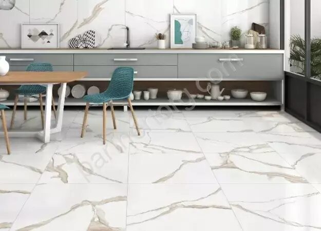 Majestic белый керамогранит матовый Global Tile 60х60см