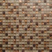 Beige Tallisman Glass Orro Mosaic стеклянная мозаика с камнем