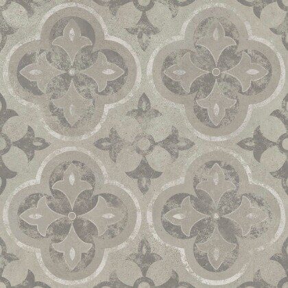 Soul SL4R093 керамогранит серый матовый рельеф пэчворк 42х42см Cersanit