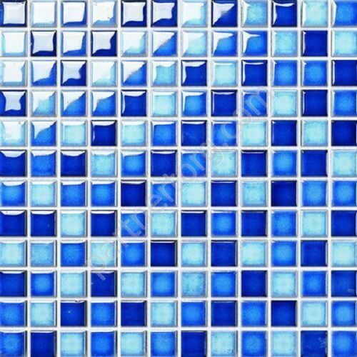Сине-голубая керамическая мозаика Porcelain series PW2323-03