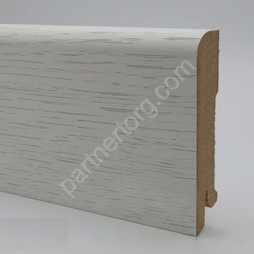 Дуб бело-серый Best Deartio плинтус МДФ B202-04  80х16х2050