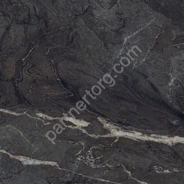 Camlin черный керамогранит лаппатированный Soft Sugar Global Tile 60х60 см