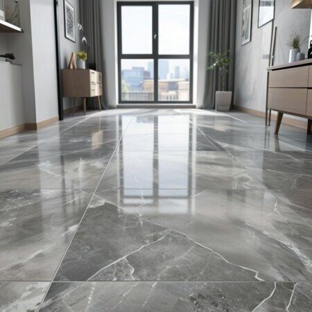 изображение плитки ПВХ в квартире.