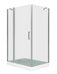 Pandora WCD120*80 душевой уголок 120x80 см, стекло прозрачное, профиль хром