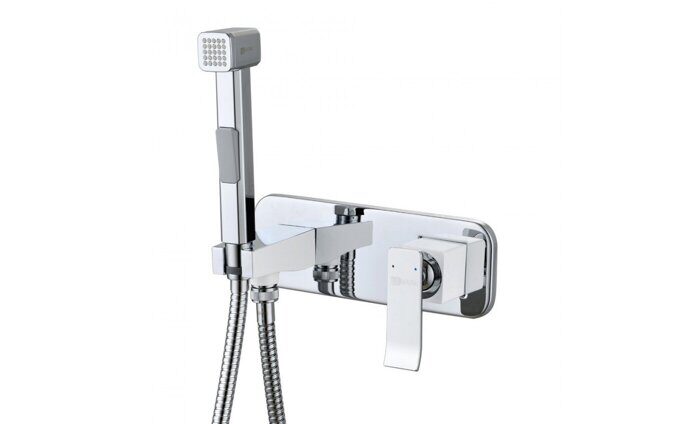 Contest LM5819CW, смеситель с гигиеническим душем, хром Lemark