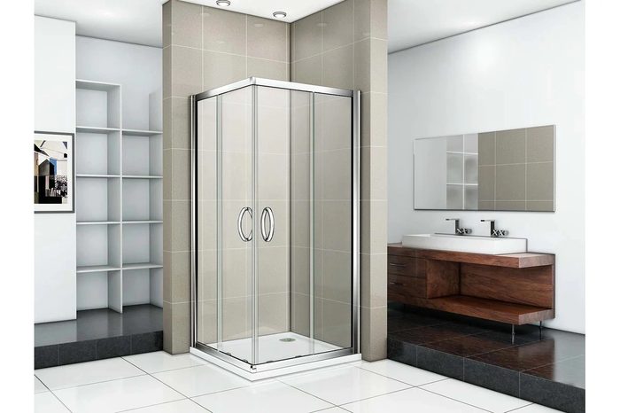 Infinity CR-80-C-CH душевой уголок 80 см, стекло прозрачное, профиль хром