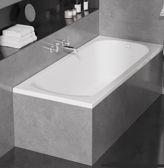 Sansara ванна акриловая прямоугольная 170х75см Alba Spa