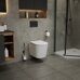 Grossman Thin Rim GR-5605SQ подвесной унитаз Торнадо безободковый с сиденьем Soft Close