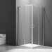 Veconi RV101-80-01-C5 душевой угол, 80х80x190 см, дверь раздвижная, профиль хром