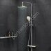 F0780200 Like, душ.система: верхн.душ 250мм, ручной душ 120 мм, 3 функции, душ.штанга 1030-1460 мм,