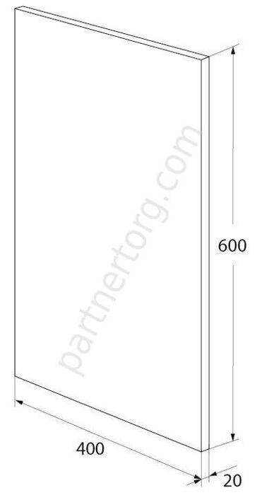 Тор зеркало для ванной комнаты 40 см Иддис