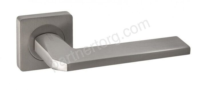 Ручка дверная Кераско, никель супер матовый DH 97-02 MSN