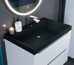 Classic Quartz 80 см, цвет уголь раковина кварцевая для ванной комнаты