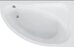 Welna Roca ванна акриловая ассиметричная 160х100см