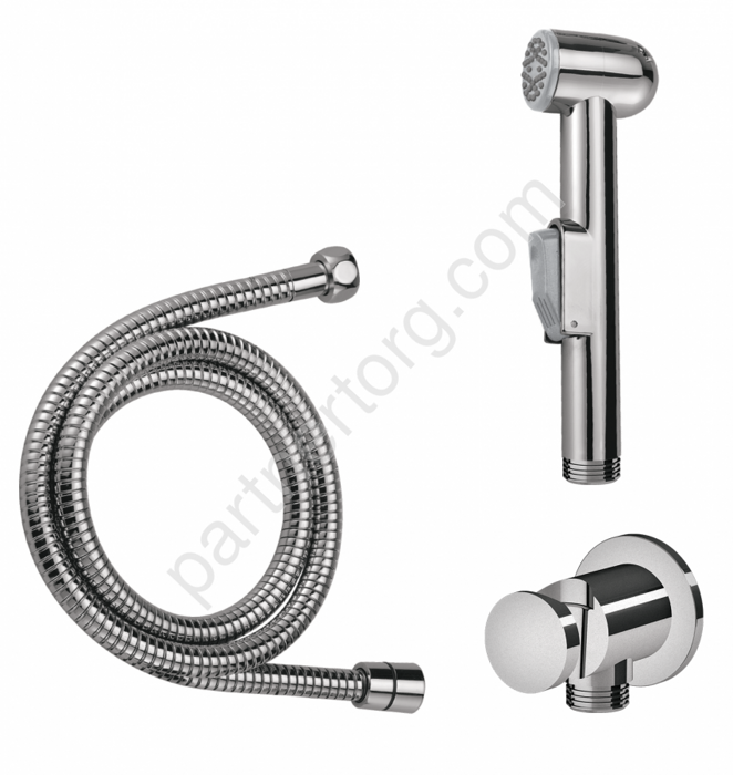 Лейка гигиенического душа, шланг 1200, держатель хром AM.PM F0202100