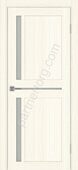 Турин 523.221 межкомнатная дверь ясень светлый со стеклом мателюкс