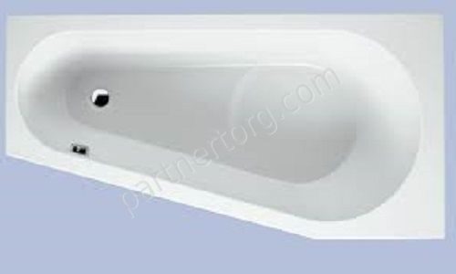 Дельта асимметричная акриловая ванна Riho 160х80см