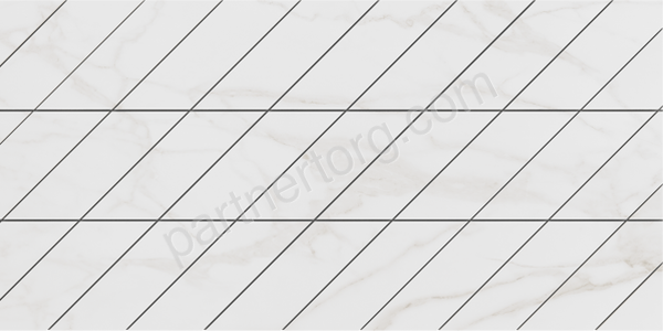 Supreme Corner Gold SM02 золото неполированный керамогранит 30х60см Estima Фальшмозаика левый