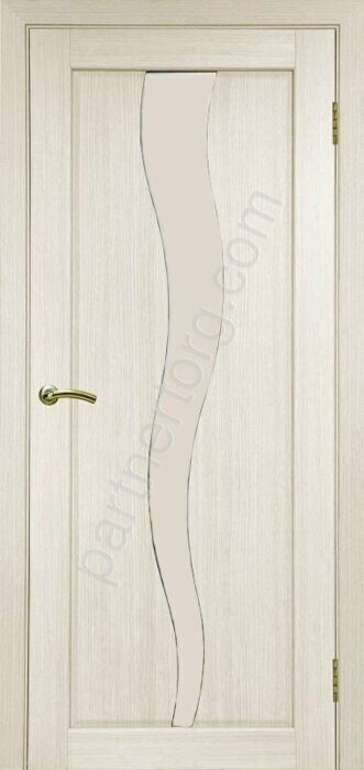 Сицилия 730.111 межкомнатная дверь дуб беленый FL глухое полотно