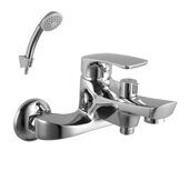 Plus Shape LM1712C смеситель для ванны и душа с коротким фиксированным изливом, хром Lemark