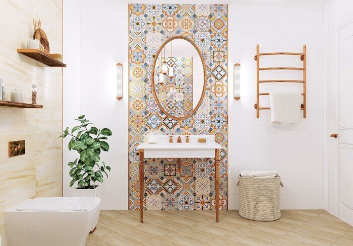 Sanders White AltaCera керамическая плитка белая глянцевая 20х60см