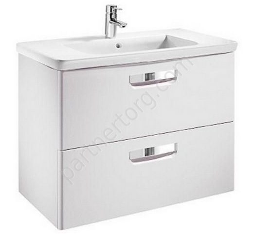 Gap тумба для ванной комнаты белая матовая 60 см Roca