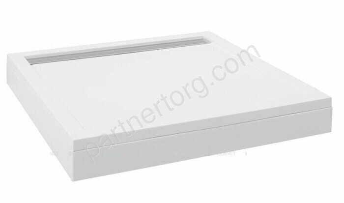 Stone Lite GB1000S 100x100см душевой поддон литьевой мрамор  Aquanet с ножками и панелью