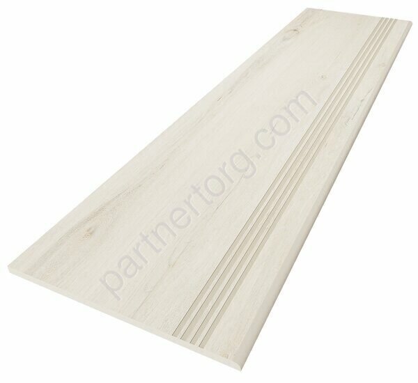 Daintree Light Beige DA01 светло-бежевый неполированный керамогранит 30х120см Estima Ступень