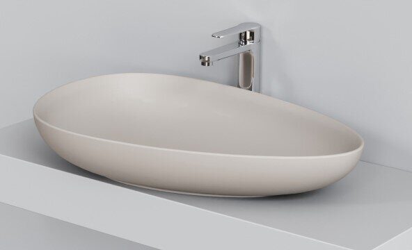 Ambassador Kingston 146T20401 раковина настольная бежевая 58х37х10см