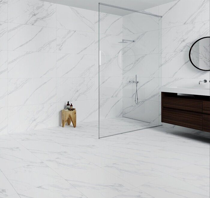 Statuario Calipso Matt Staro матовый белый керамогранит 60х60 см