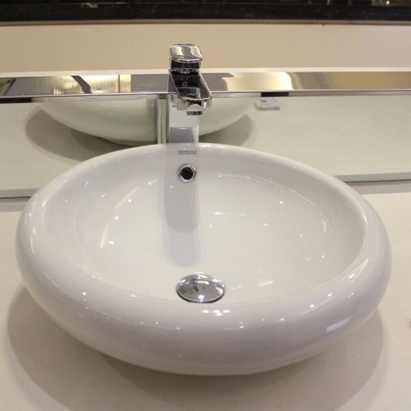 Накладная раковина белая SSWW CL3040 50,0 см