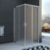Veconi RV22-90K-02-19C1 душевой угол, 90х90x195 см, дверь раздвижная, профиль хром