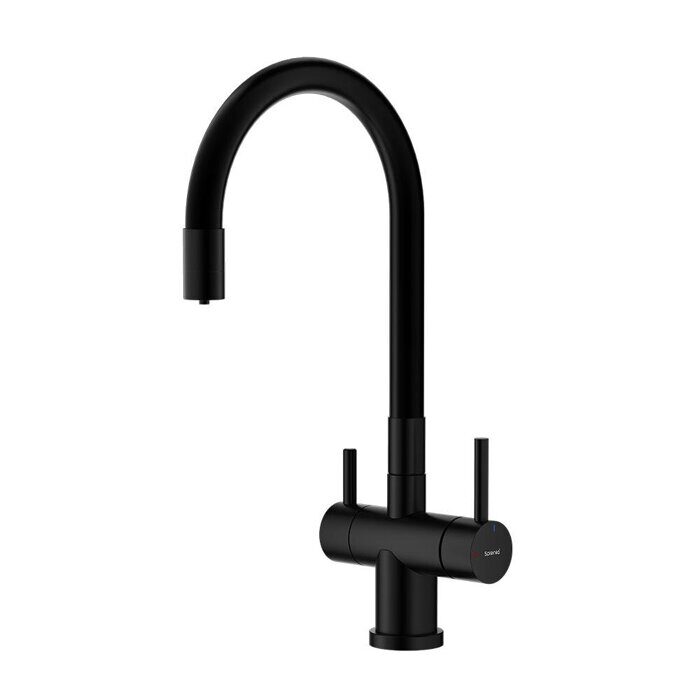 S70.64.06 Splenka Смеситель для кухни с подключением к фильтру питьевой воды, черный