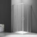Veconi RV101-90-01-C5 душевой угол 90х90x190 см, дверь раздвижная, профиль хром
