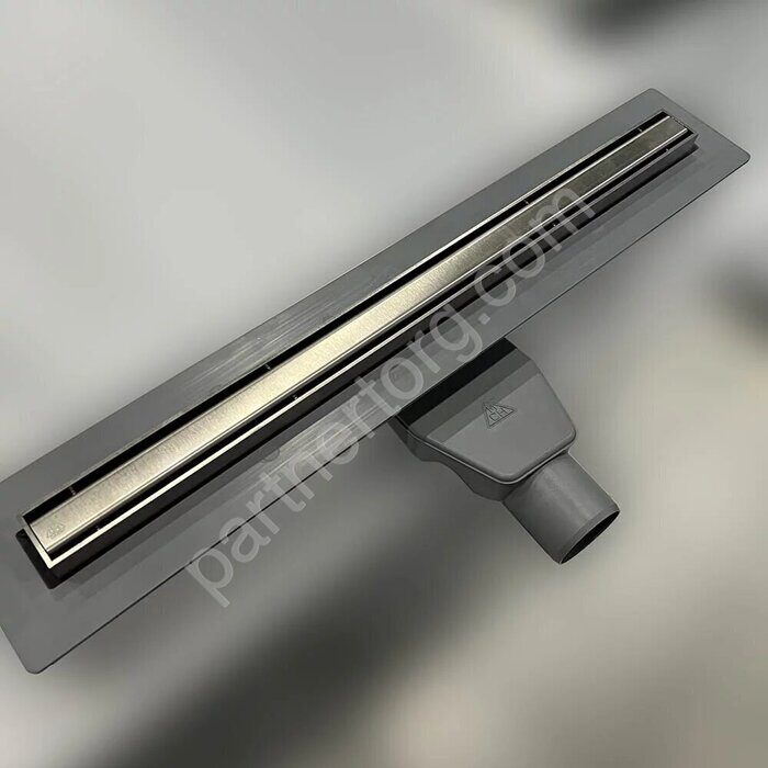 Veconi Slim-line 600 мм душевой трап щелевой,  хром