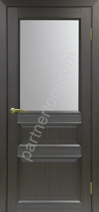 Тоскана 631.211ОФ1 багет межкомнатная дверь Венге FL со стеклом мателюкс