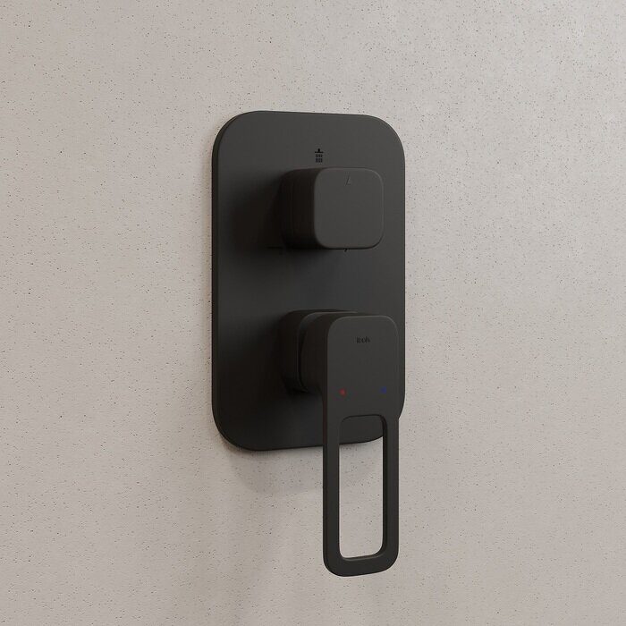 Slide Iddis черный смеситель скрытого монтажа SLIBL00i68