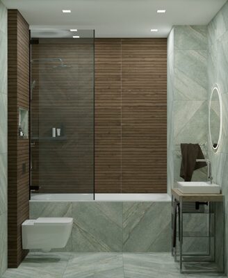 Совмещенный санузел 2х2х2,7м