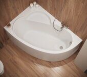 Шри-Ланка 150х100см ванна акриловая Santek левая